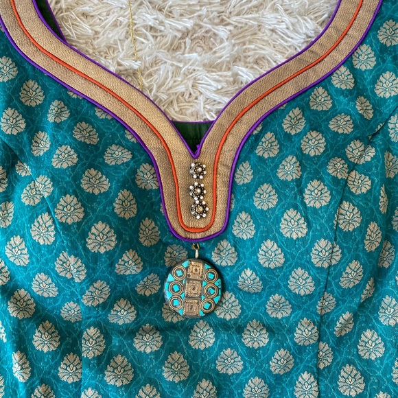 Multicolored salwar - Picture 2 of 10